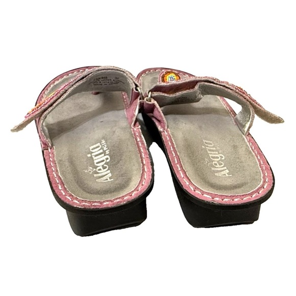 Alegria Carina Bead-Azzled Thong Sandals Pinckney Rainbows Size 37 US 7 Comfort - Picture 3 of 16